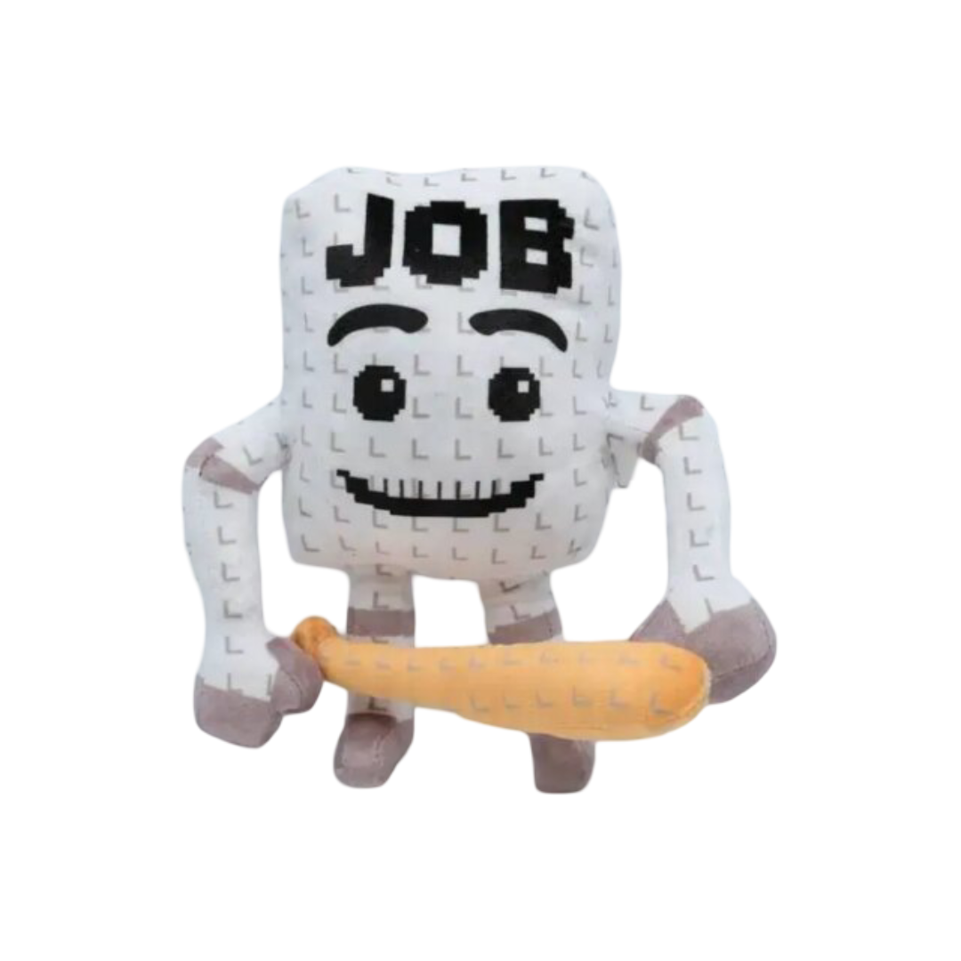 Kawaii Steal A Brainrot Job Job Job Sahur Plush Toy
