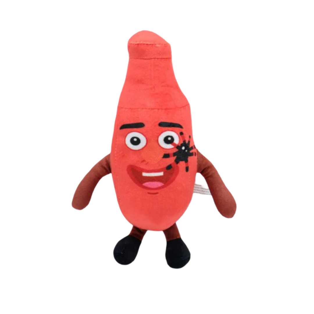 Kawaii Steal A Brainrot Musturu Plush Toy 