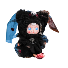 Halloween Kawaii Sugar Baby Night Elf Party Series Night Rose Plush Keychain Halloween Kawaii Sugar Baby Night Elf Party Series Night Rose Plush Keychain