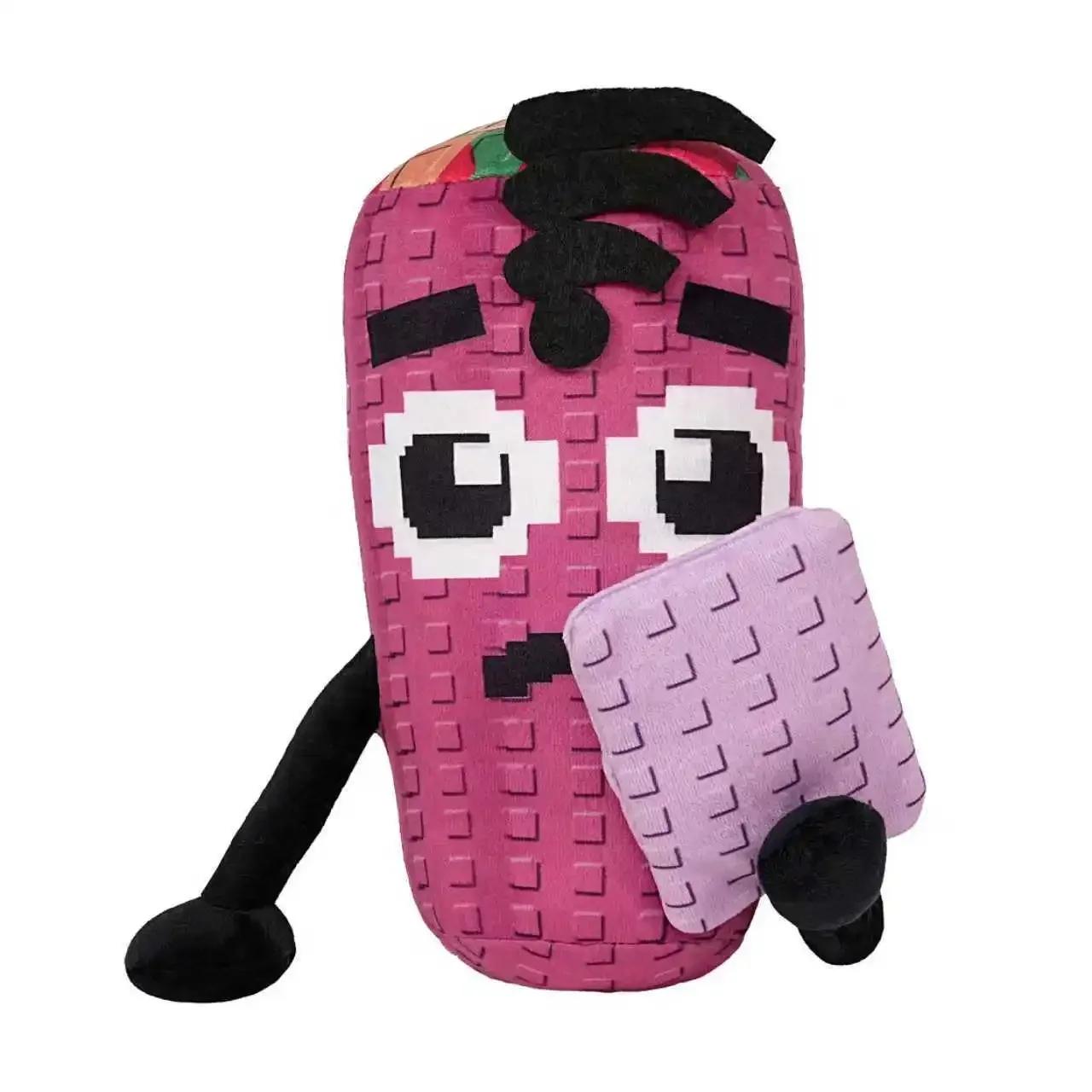 25cm Kawaii Plants Vs Brainrots Hotspotini Burrito Plush Toy