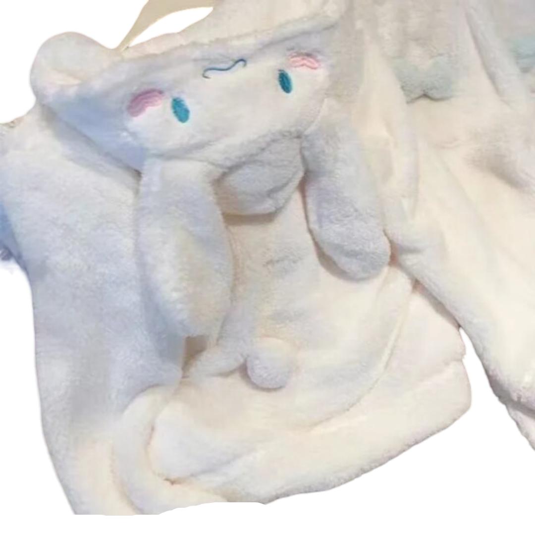 Kawaii Cinnamoroll Plush Pajamas Top Kawaii Cinnamoroll Plush Pajamas Top