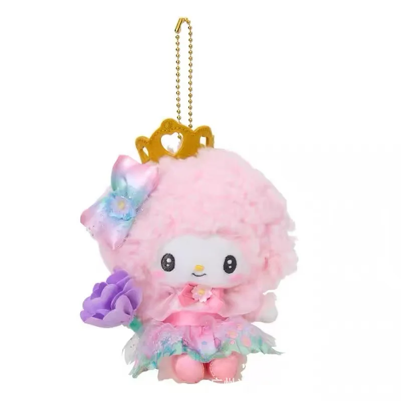 Kawaii Sanrio Piano Plush Keychain
