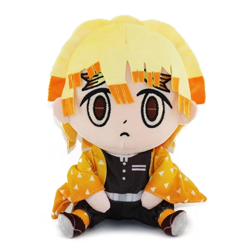 Kawaii Demon Slayer Agatsuma Zenitsu Plush Toy