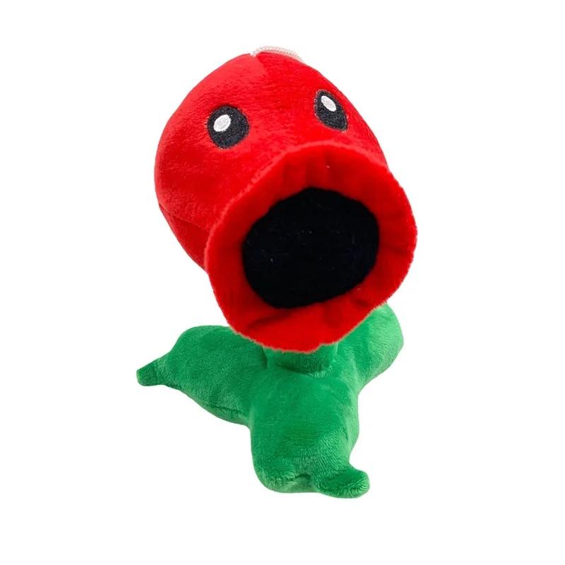 Kawaii Plants vs. Zombies Fire Peashooter Plush Toy