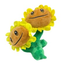 Kawaii Plants vs. Zombies Two-Headed Sunflower Plush Toy Kawaii Plants vs. Zombies Two-Headed Sunflower Plush Toy