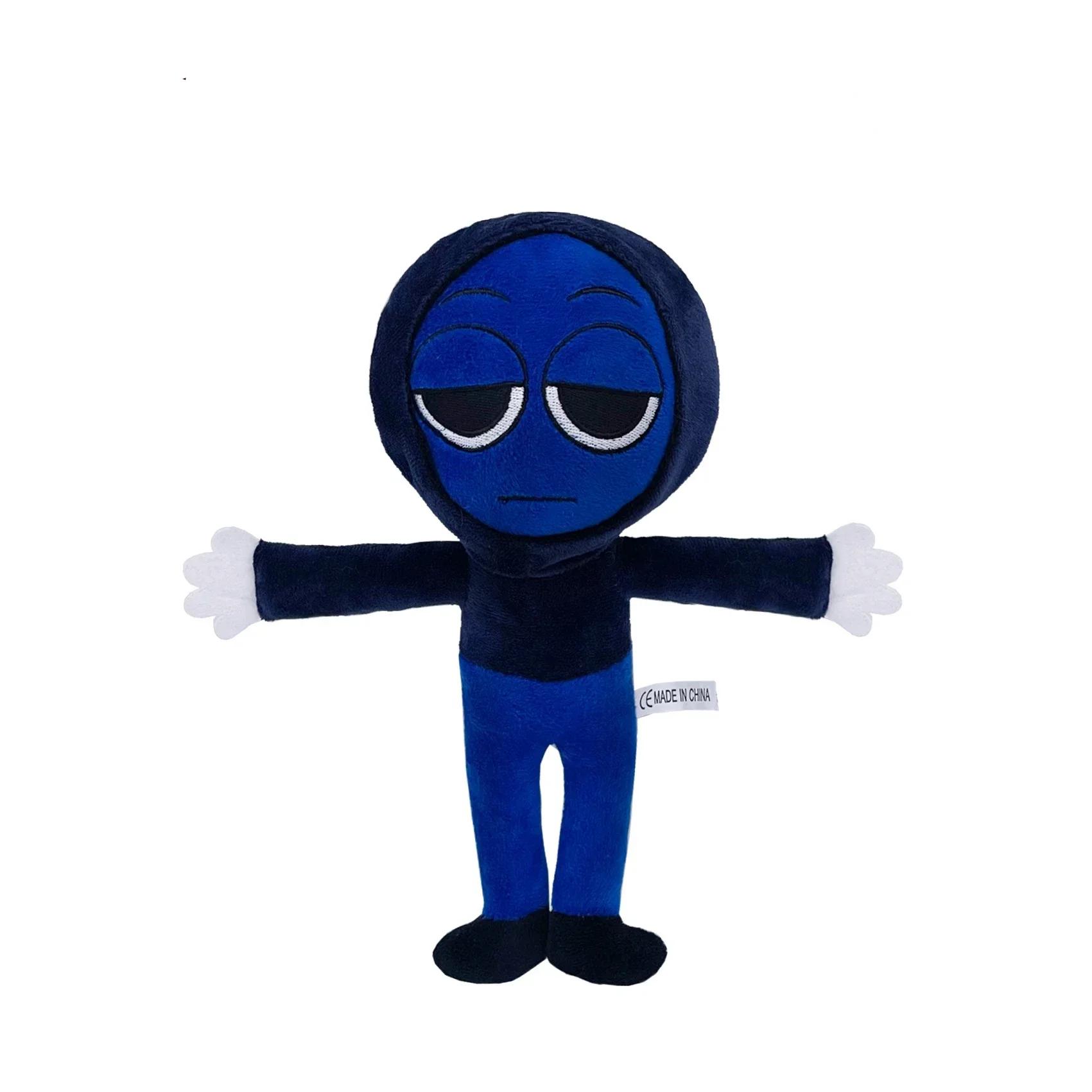 Kawaii Sprunki Jevin Soft Plush Toy