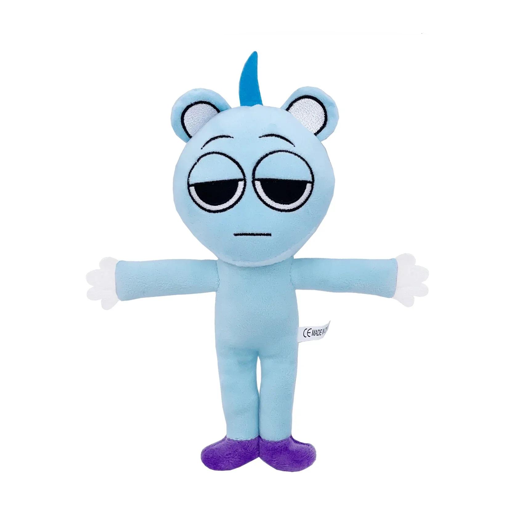 Kawaii Sprunki Sky Soft Plush Toy