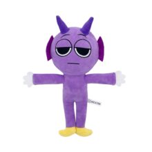 Kawaii Sprunki Durple Plush Toy Kawaii Sprunki Durple Plush Toy