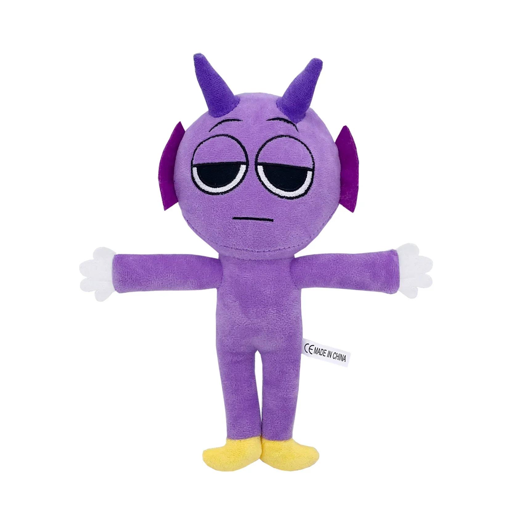 Kawaii Sprunki Durple Plush Toy