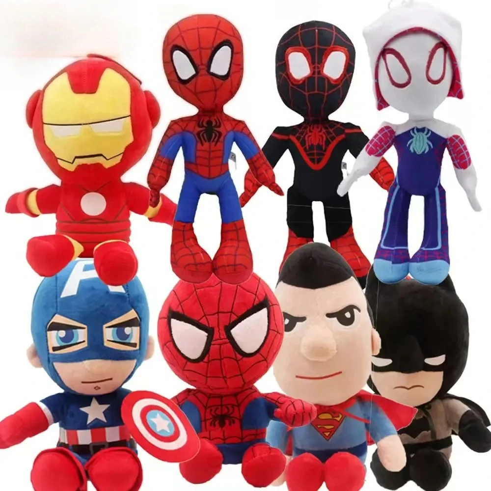 8Pcs Kawaii Marvel Avengers Soft Plush Toy