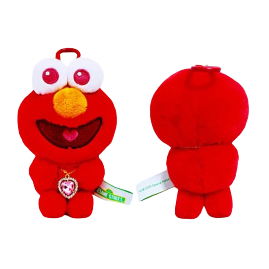 Kawaii Sesame Street Elmo Plush Pendant