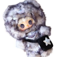 Kawaii Yooki Little Bear Hibernation Plan Series Night Watch Bear Plush Keychain Kawaii Yooki Little Bear Hibernation Plan Series Night Watch Bear Plush Keychain