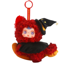 Halloween Kawaii Sugar Baby Night Elf Party Series Cat Witch Plush Keychain Halloween Kawaii Sugar Baby Night Elf Party Series Cat Witch Plush Keychain