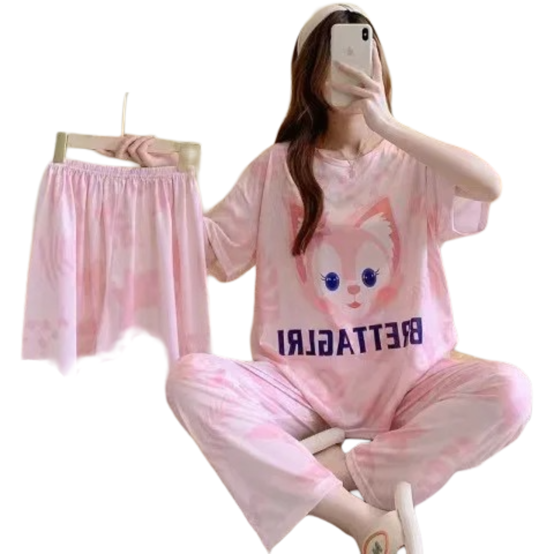3Pcs Kawaii Linabell Pajamas