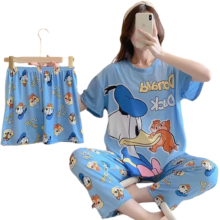 3Pcs Kawaii Donald Duck Pajamas 3Pcs Kawaii Donald Duck Pajamas