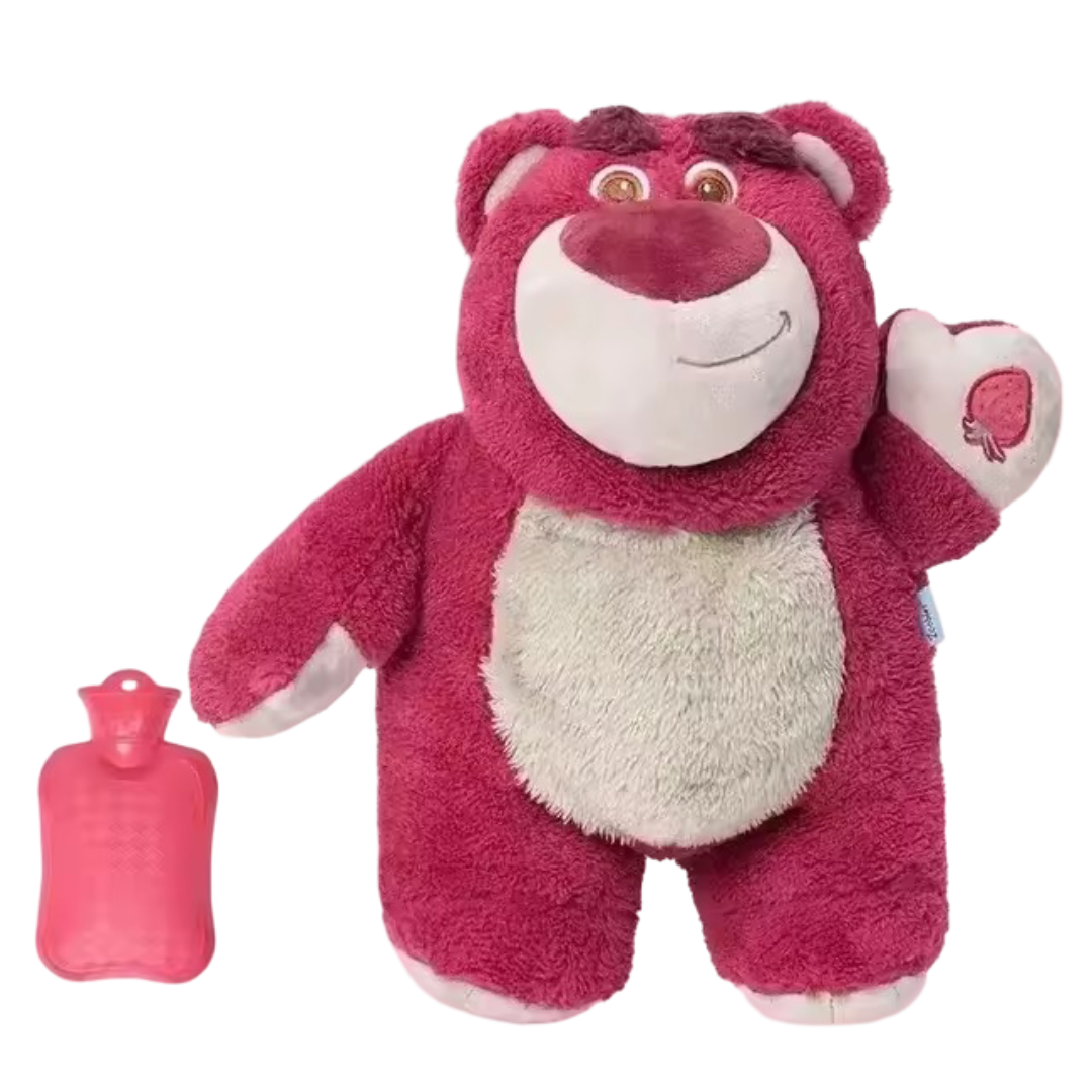 Kawaii Lotso Bear Plush Hot Water Bottle