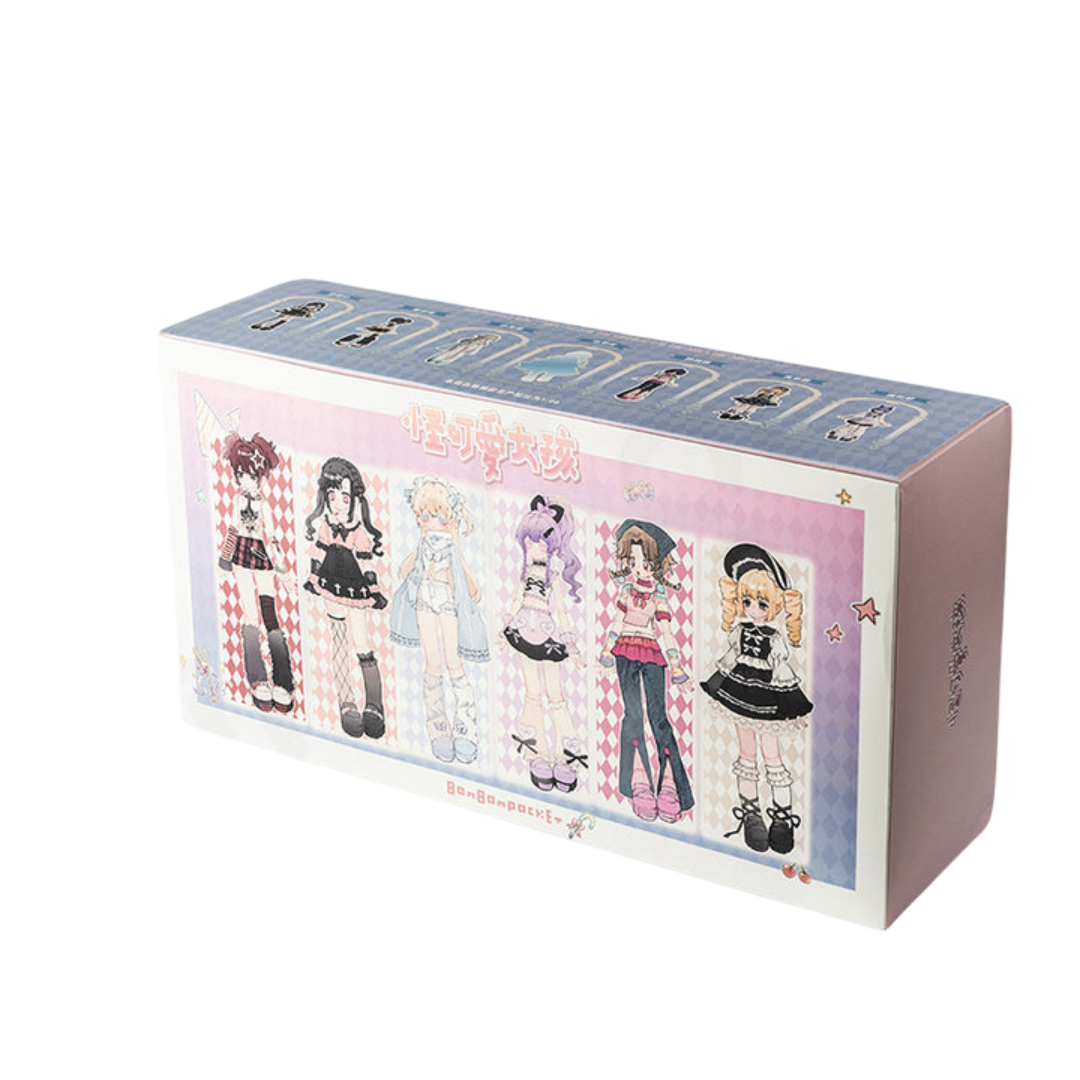 6Pcs Kawaii BonBon Pocket Series Character Toy With Blind Box