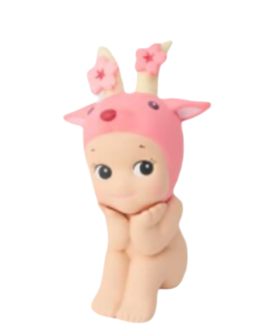Kawaii Angel Cherry Blossom Series Goat Toy