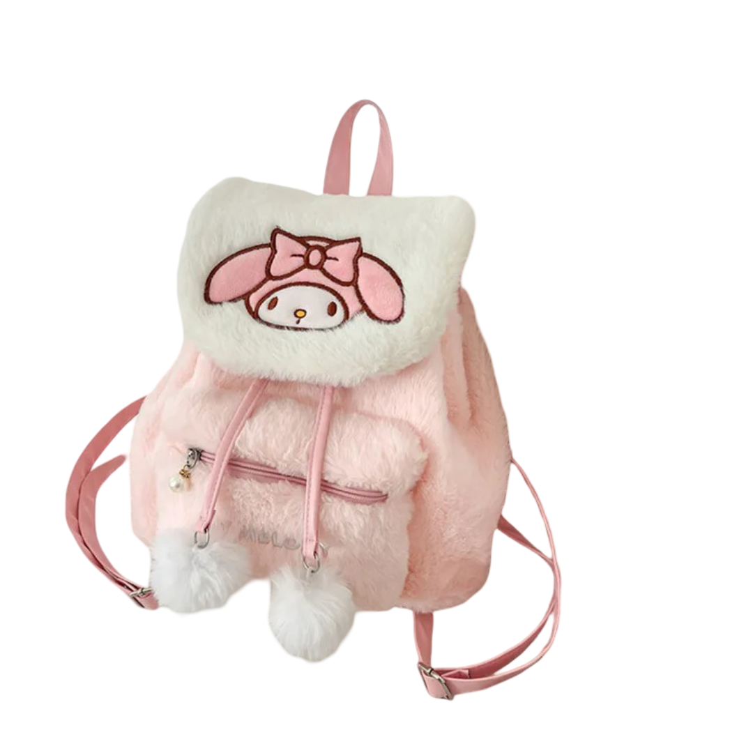 Anime Kawaii My Melody Plush Backpack