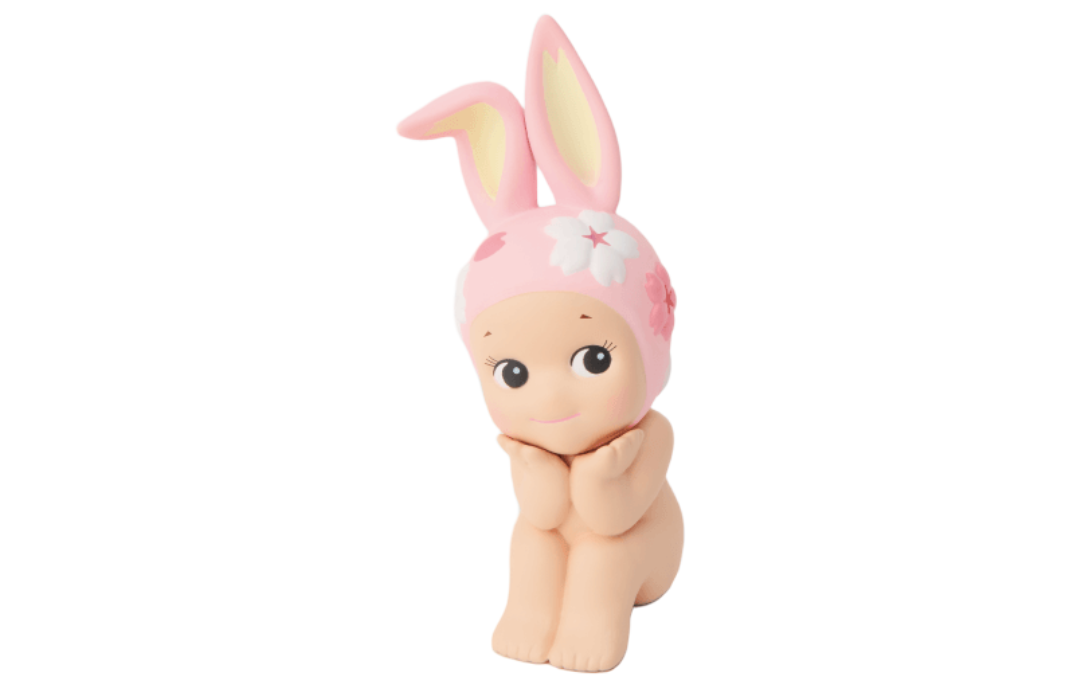 Kawaii Sonny Angel Cherry Blossom Series Rabbit Toy