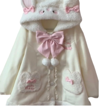 Kawaii Bunny Ear Jacket For Women Kawaii Bunny Ear Jacket For Women