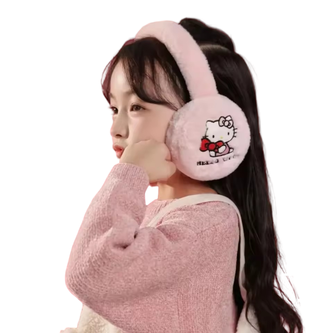 Kawaii Anime Sanrio Hello Kitty Earmuff