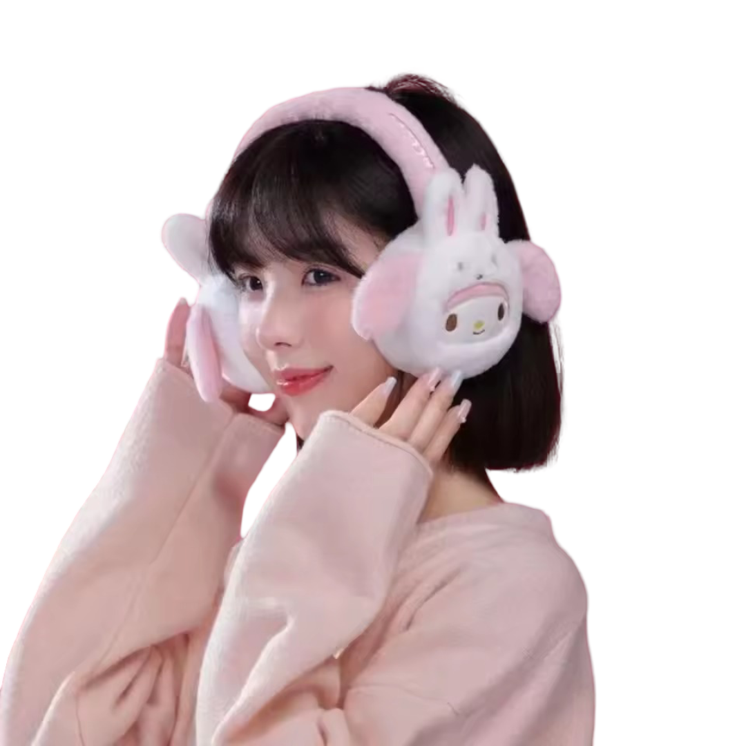 Kawaii Anime Sanrio My Melody Earmuff Kawaii Anime Sanrio My Melody Earmuff