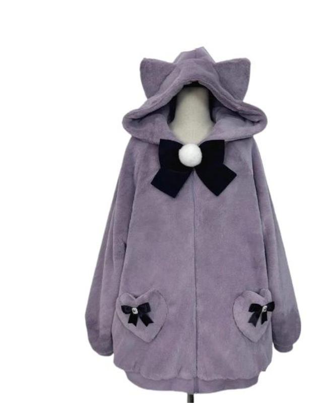 Kawaii Winter Hoodie For Women 