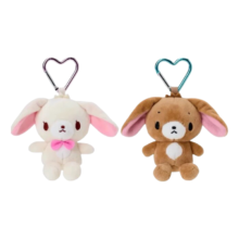 Kawaii Sanrio Sugarbunnies Shirousa And Kurousa Keychain Kawaii Sanrio Sugarbunnies Shirousa And Kurousa Keychain