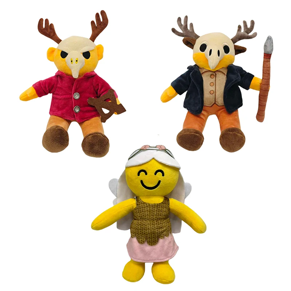 3Pcs/Set Kawaii 99 Nights In The Forest Character Plush Toy