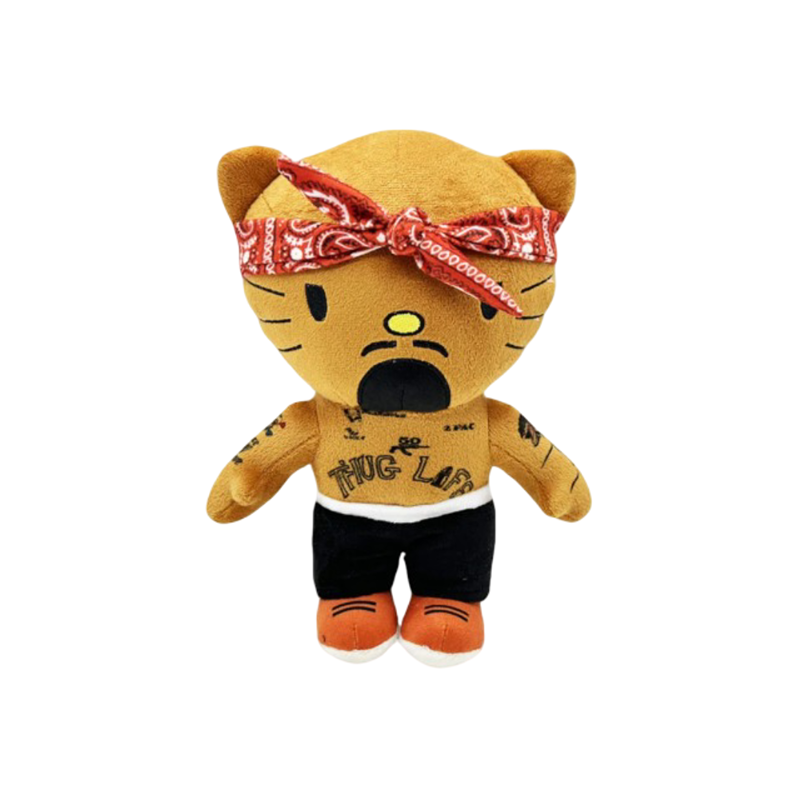 Kawaii Tupac Hello Kitty Plush Toy Kawaii Tupac Hello Kitty Plush Toy