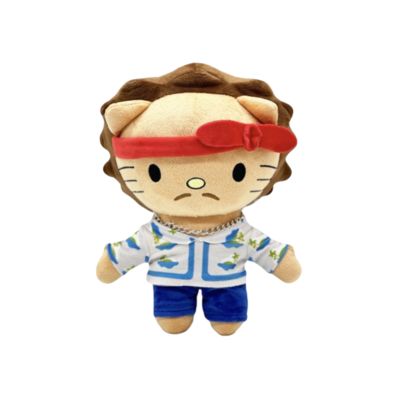 Kawaii Hello Kitty Bruno Mars Plush Toy