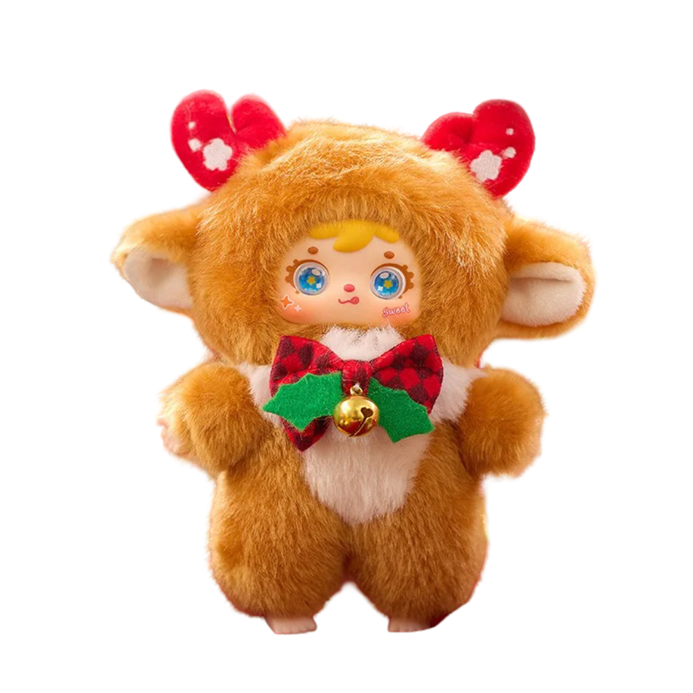Kawaii Samuel Christmas Goodnight Song Series Elk Plush Toy