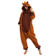 Cartoon Kawaii Capybara Plush Cosplay Costume Cartoon Kawaii Capybara Plush Cosplay Costume