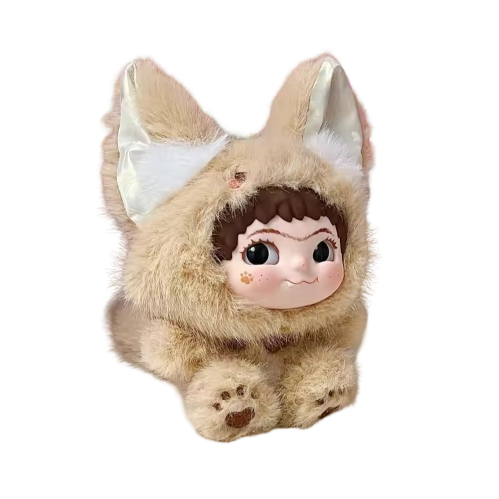 Kawaii Wakuku V2 Fox Bunny Mischievous Diary Series Sweetheart Fox Plush Toy