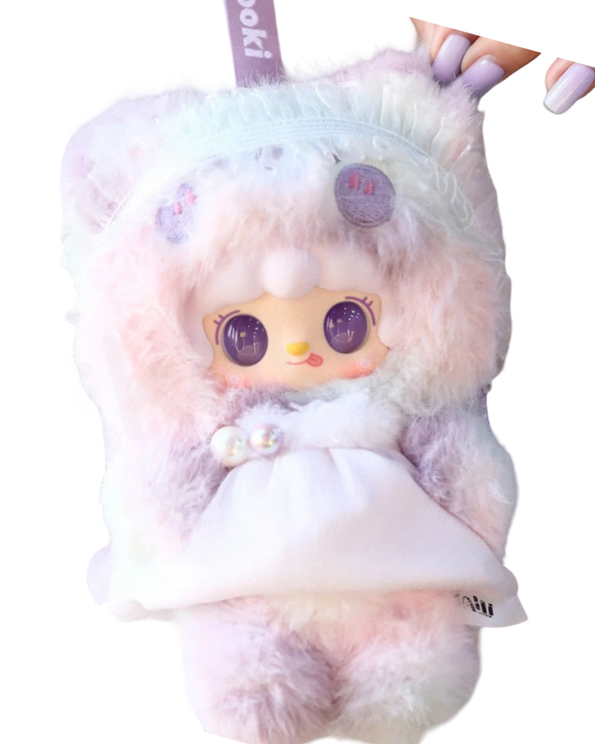 Kawaii Yooki Little Bear Hibernation Plan Series Dreamy Bear Plush Keychain
