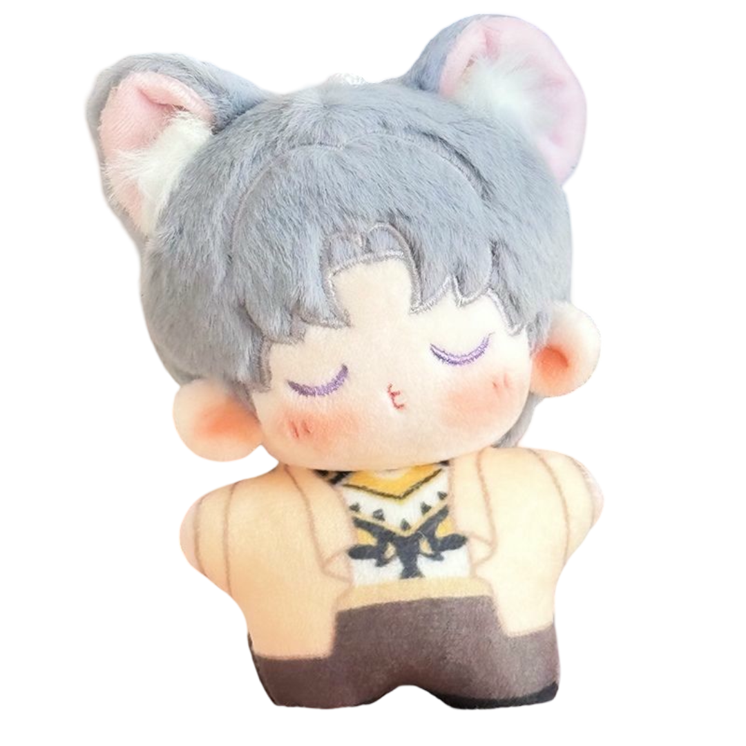 10cm Anime Kawaii Light And Night Charlie Plush Toy