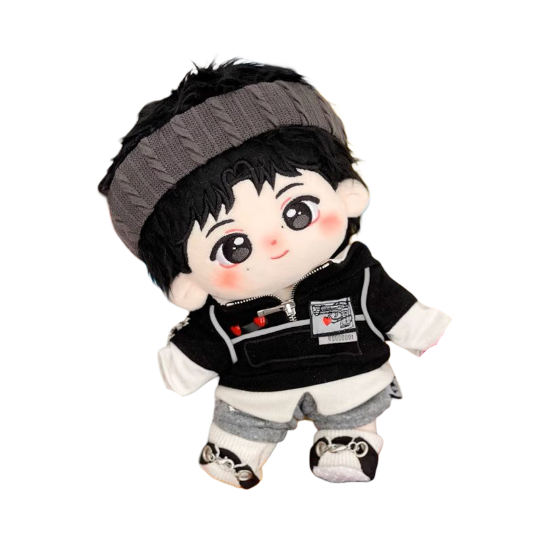 Kawaii Cartoon Character Push Stuffed Toy