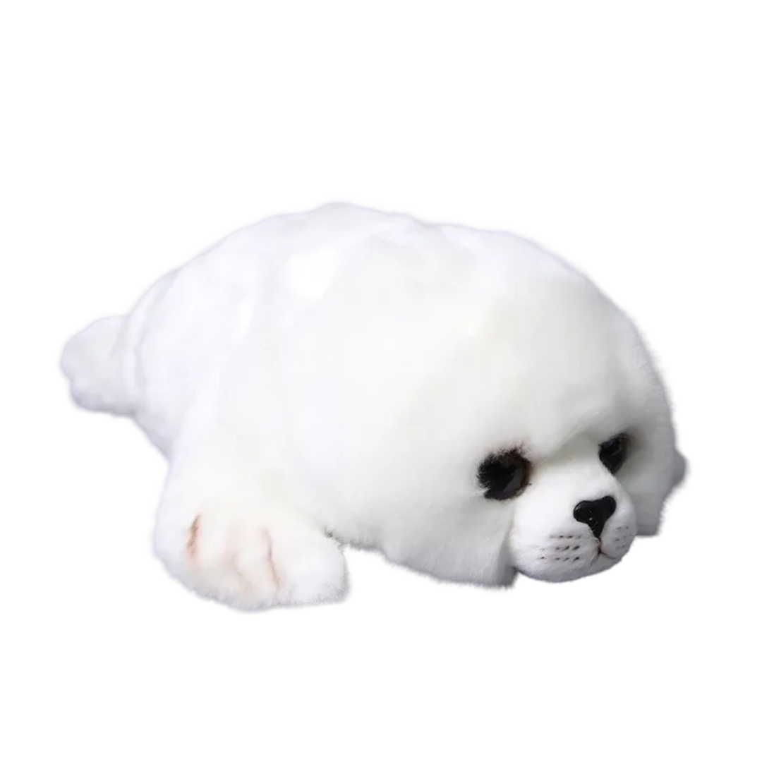 Kawaii harp seal plush toy