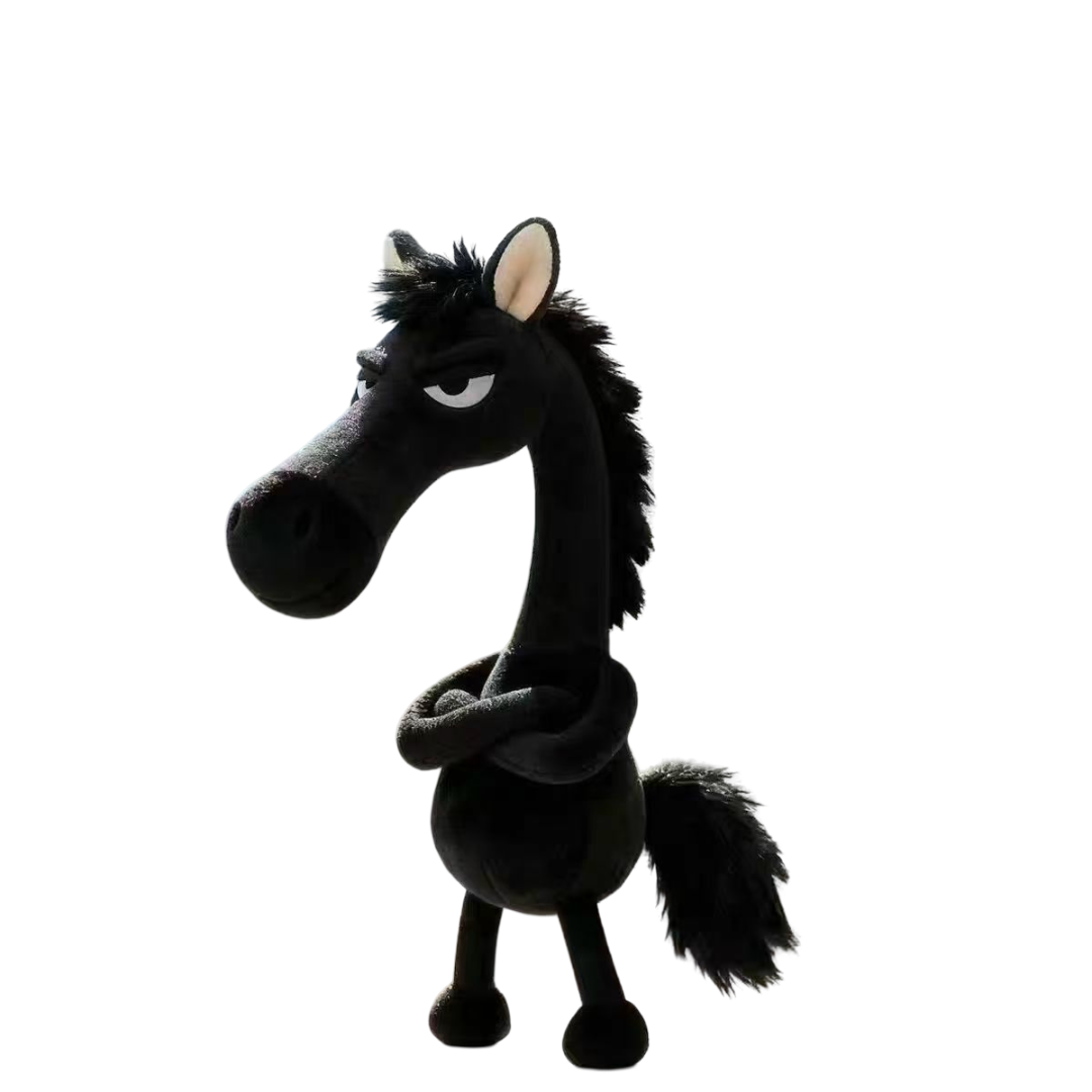 Kawaii Horse Mascot Plush Toy