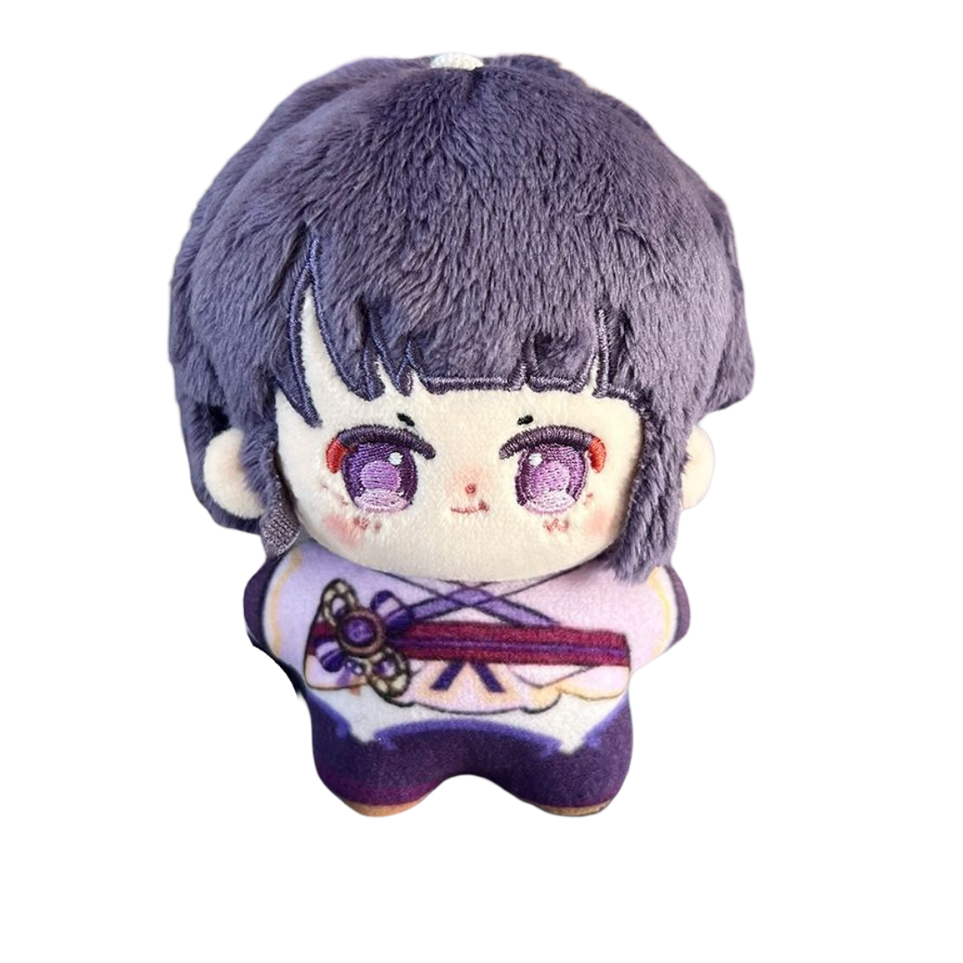 10cm Kawaii Genshin Impact Raiden Shogun Plush Toy