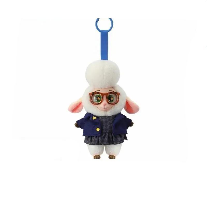 Kawaii Zootopia 2 Dawn Bellwether Plush Keychain