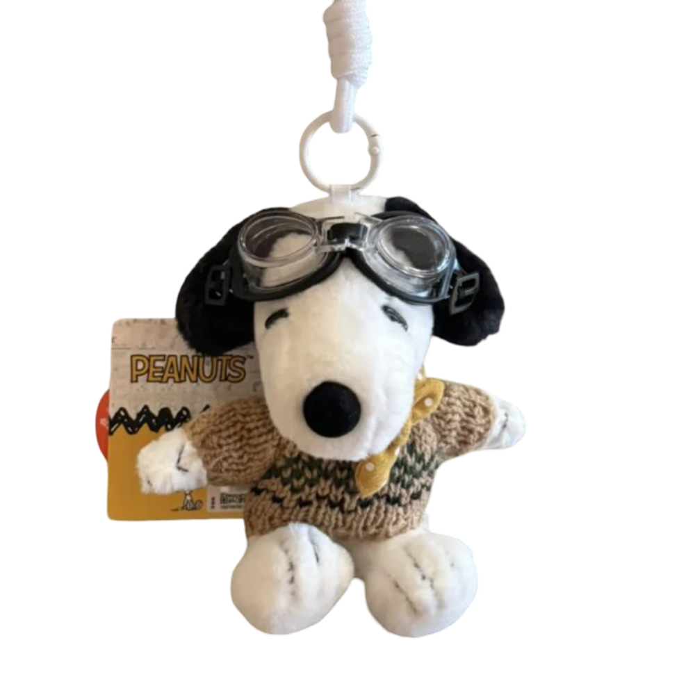 Kawaii Snoopy Plush Keychain