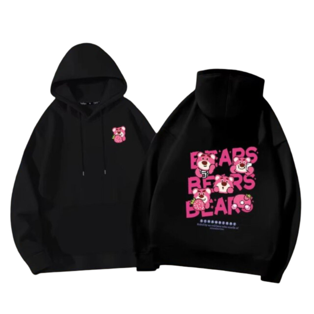 Cartoon Kawaii Toy Story 3 Lots-o'-Huggin' Bear Printed Hoodie