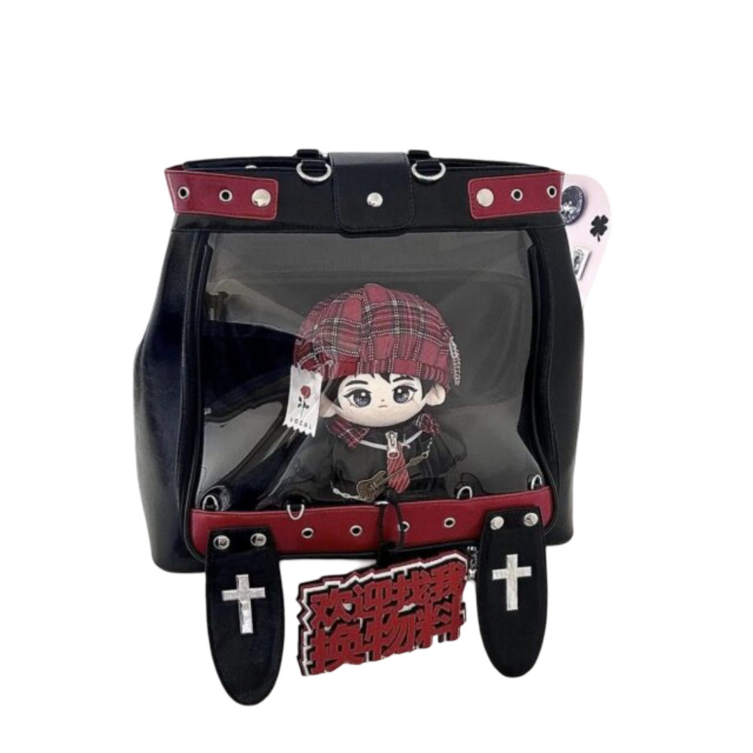 Kawaii Anime Hyunjin Plush Large Capacity Backpack