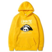 Kawaii Panda Printed Hoodie Kawaii Panda Printed Hoodie