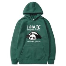 Kawaii Panda Printed Hoodie Kawaii Panda Printed Hoodie