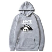 Kawaii Panda Printed Hoodie Kawaii Panda Printed Hoodie