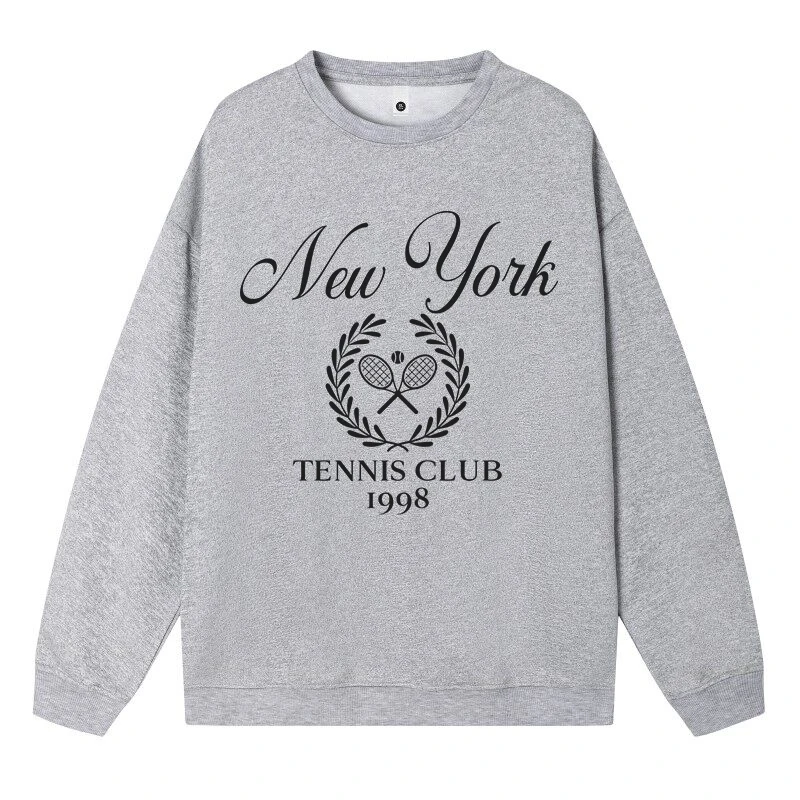 Kawaii New York Tennis Club 1998 Logo Printed Hoodie