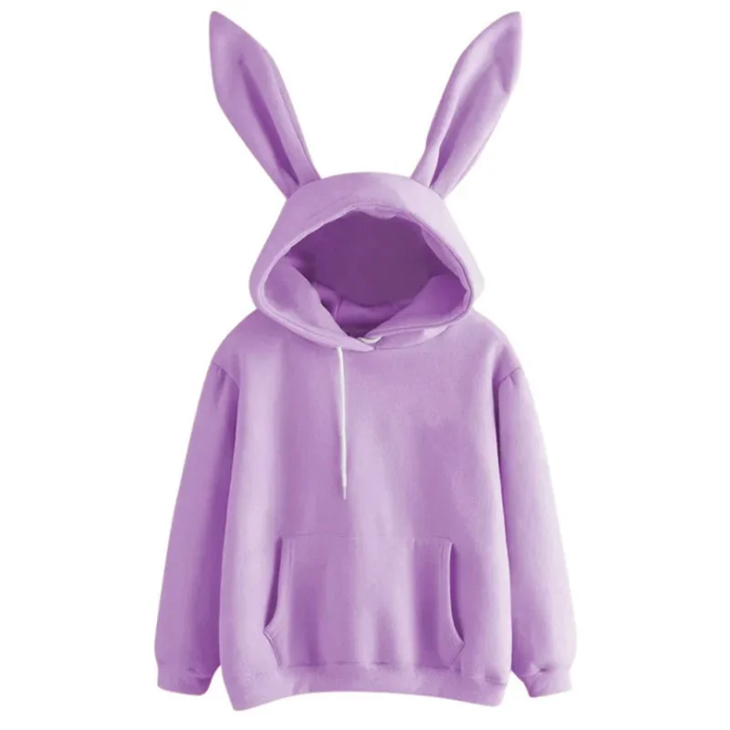 Kawaii Bunny Ear Winter Hoodie